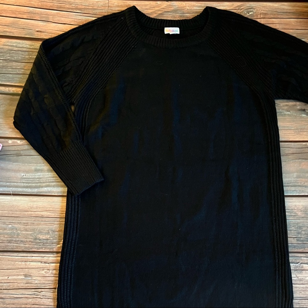 NWT LuLaRoe Lauren, solid black, size Medium